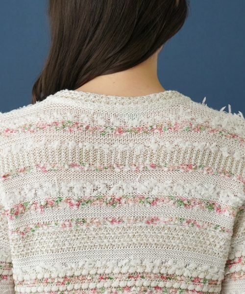 Leilian PLUS HOUSE / レリアンプラスハウス ニット・セーター | Vネックニットプルオーバー | 詳細8