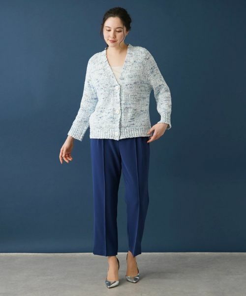 Leilian PLUS HOUSE / レリアンプラスハウス カーディガン・ボレロ | ミックスカーディガン | 詳細1