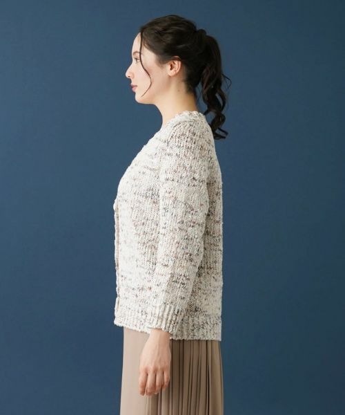 Leilian PLUS HOUSE / レリアンプラスハウス カーディガン・ボレロ | ミックスカーディガン | 詳細11