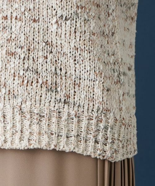 Leilian PLUS HOUSE / レリアンプラスハウス カーディガン・ボレロ | 半そでミックスカーディガン | 詳細10