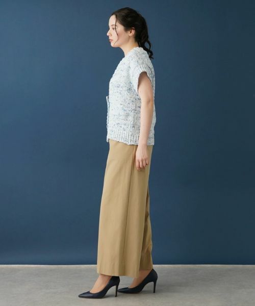 Leilian PLUS HOUSE / レリアンプラスハウス カーディガン・ボレロ | 半そでミックスカーディガン | 詳細14