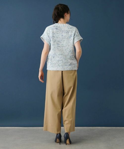 Leilian PLUS HOUSE / レリアンプラスハウス カーディガン・ボレロ | 半そでミックスカーディガン | 詳細15