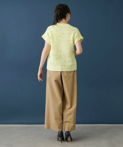 Leilian PLUS HOUSE / レリアンプラスハウス カーディガン・ボレロ | 半そでミックスカーディガン | 詳細18