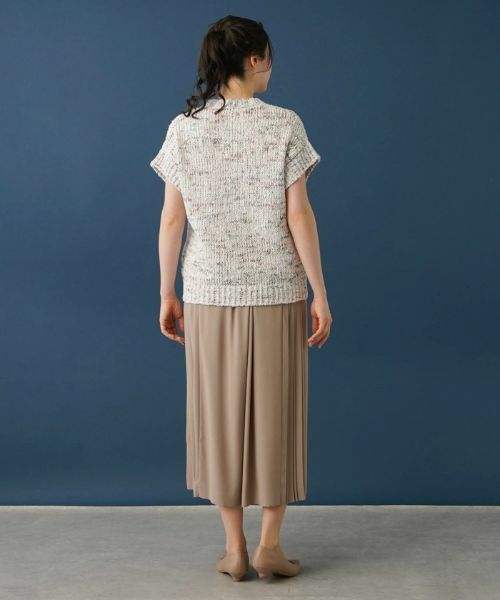 Leilian PLUS HOUSE / レリアンプラスハウス カーディガン・ボレロ | 半そでミックスカーディガン | 詳細3