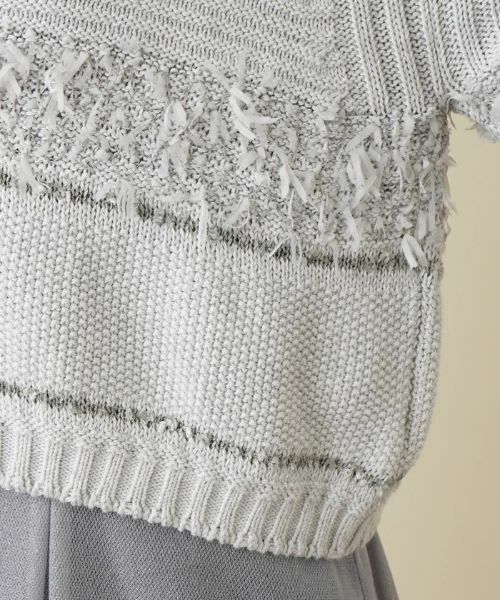 Leilian PLUS HOUSE / レリアンプラスハウス カーディガン・ボレロ | ショート丈ニットカーディガン | 詳細10