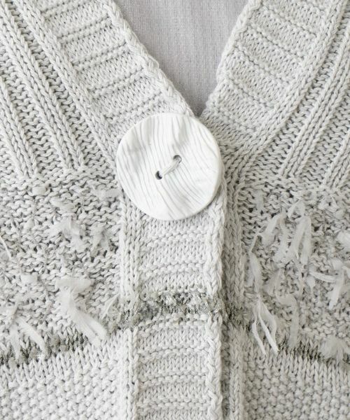 Leilian PLUS HOUSE / レリアンプラスハウス カーディガン・ボレロ | ショート丈ニットカーディガン | 詳細12