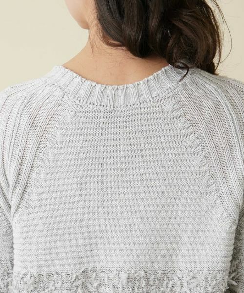 Leilian PLUS HOUSE / レリアンプラスハウス ニット・セーター | Vネックニットプルオーバー | 詳細12