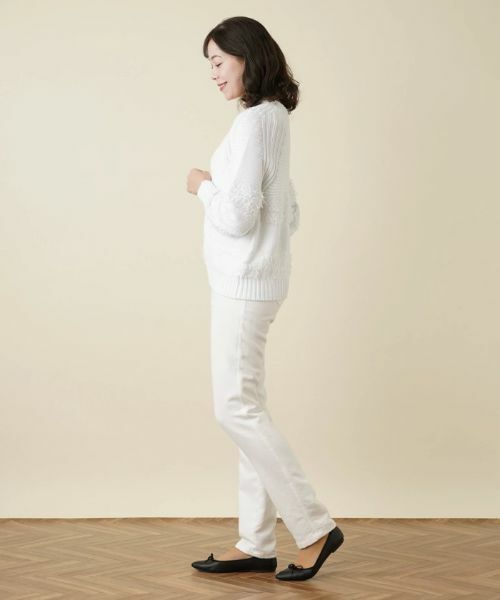 Leilian PLUS HOUSE / レリアンプラスハウス ニット・セーター | Vネックニットプルオーバー | 詳細2