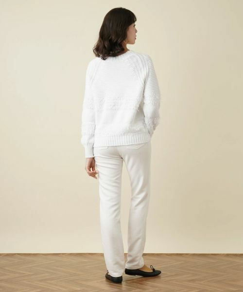 Leilian PLUS HOUSE / レリアンプラスハウス ニット・セーター | Vネックニットプルオーバー | 詳細3