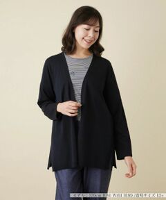 Leilian PLUS HOUSE / レリアンプラスハウス カーディガン・ボレロ | ニットカーディガン【プラス企画】