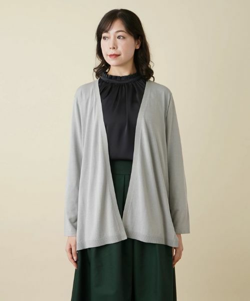 Leilian PLUS HOUSE / レリアンプラスハウス カーディガン・ボレロ | ニットカーディガン【プラス企画】 | 詳細4