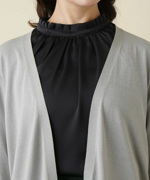 Leilian PLUS HOUSE / レリアンプラスハウス カーディガン・ボレロ | ニットカーディガン【プラス企画】 | 詳細7