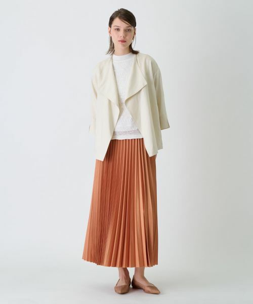 Leilian PLUS HOUSE / レリアンプラスハウス テーラードジャケット | ノーカラージャケット【BOURGE】 | 詳細14