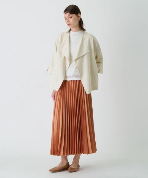 Leilian PLUS HOUSE / レリアンプラスハウス テーラードジャケット | ノーカラージャケット【BOURGE】 | 詳細15