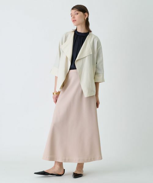 Leilian PLUS HOUSE / レリアンプラスハウス テーラードジャケット | ノーカラージャケット【BOURGE】 | 詳細16