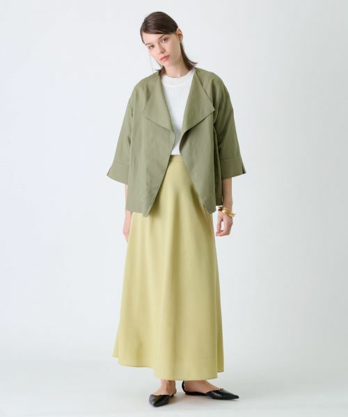 Leilian PLUS HOUSE / レリアンプラスハウス テーラードジャケット | ノーカラージャケット【BOURGE】 | 詳細19