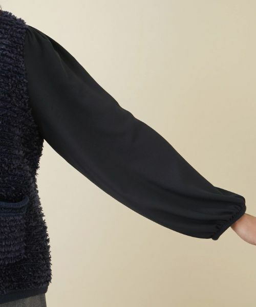 Leilian PLUS HOUSE / レリアンプラスハウス ニット・セーター | 異素材コンビプルオーバー【BOURGE】 | 詳細19