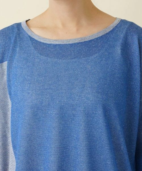 Leilian PLUS HOUSE / レリアンプラスハウス ニット・セーター | 配色セーター【HAND】 | 詳細10