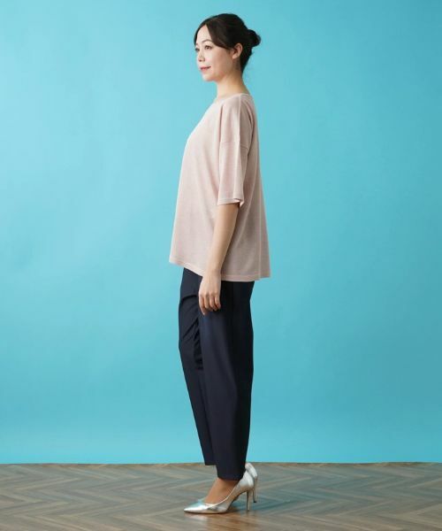 Leilian PLUS HOUSE / レリアンプラスハウス ニット・セーター | 配色セーター【HAND】 | 詳細5