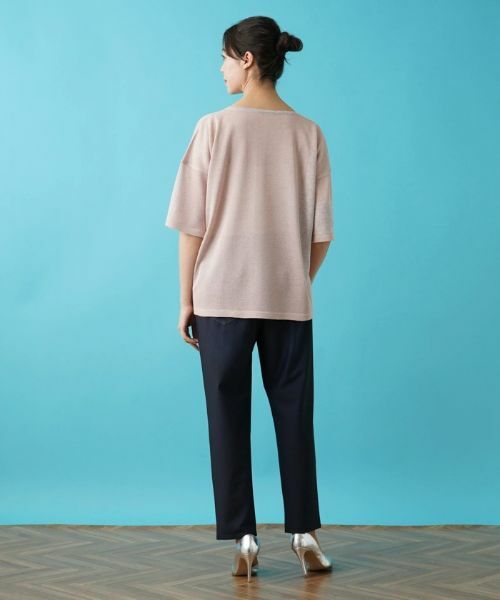 Leilian PLUS HOUSE / レリアンプラスハウス ニット・セーター | 配色セーター【HAND】 | 詳細6