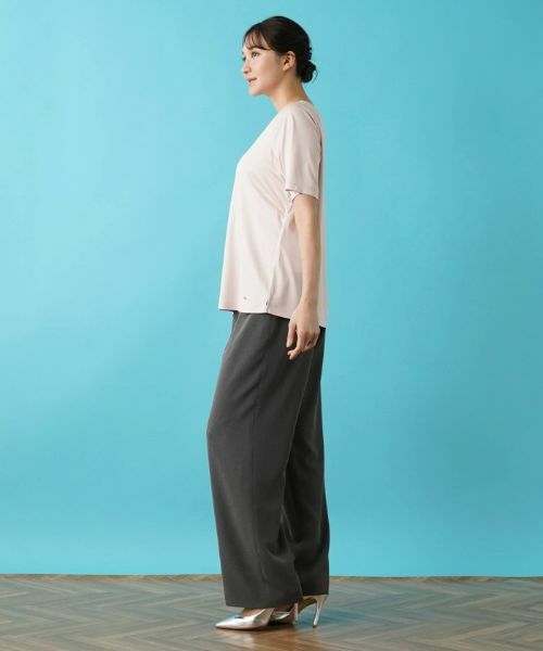 Leilian PLUS HOUSE / レリアンプラスハウス カットソー | シルク100%半袖カットソー | 詳細18