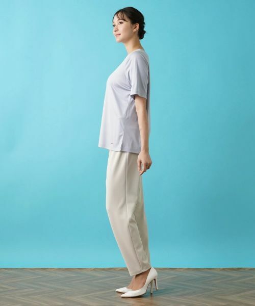 Leilian PLUS HOUSE / レリアンプラスハウス カットソー | シルク100%半袖カットソー | 詳細5
