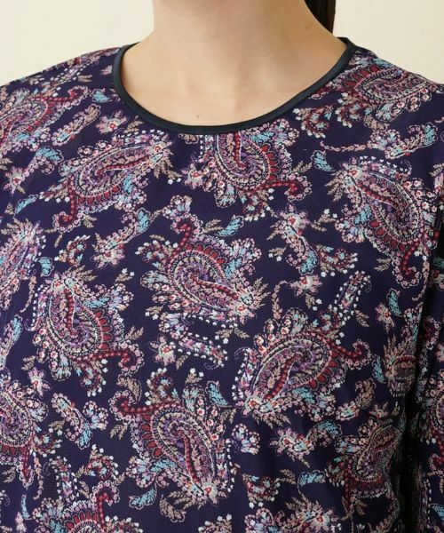 Leilian PLUS HOUSE / レリアンプラスハウス カットソー | 【店舗人気】プリント7分袖カットソー | 詳細10