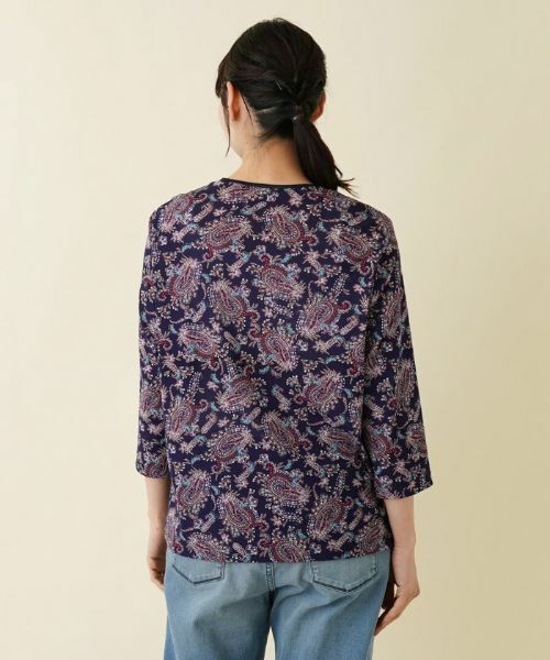 Leilian PLUS HOUSE / レリアンプラスハウス カットソー | 【店舗人気】プリント7分袖カットソー | 詳細9