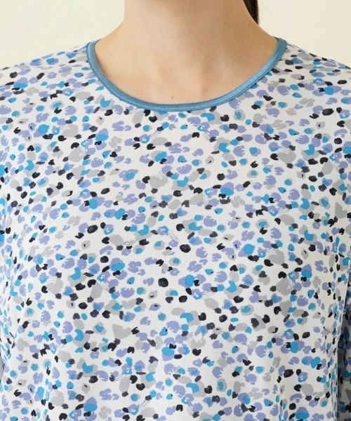 Leilian PLUS HOUSE / レリアンプラスハウス カットソー | 【店舗人気】ドットプリント7分袖カットソー | 詳細10