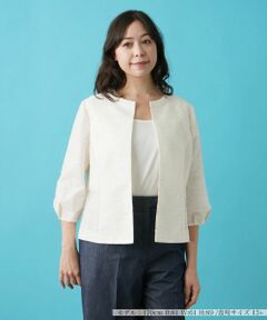 Leilian PLUS HOUSE / レリアンプラスハウス テーラードジャケット | 【店舗人気】ノーカラージャケット【プラス企画】