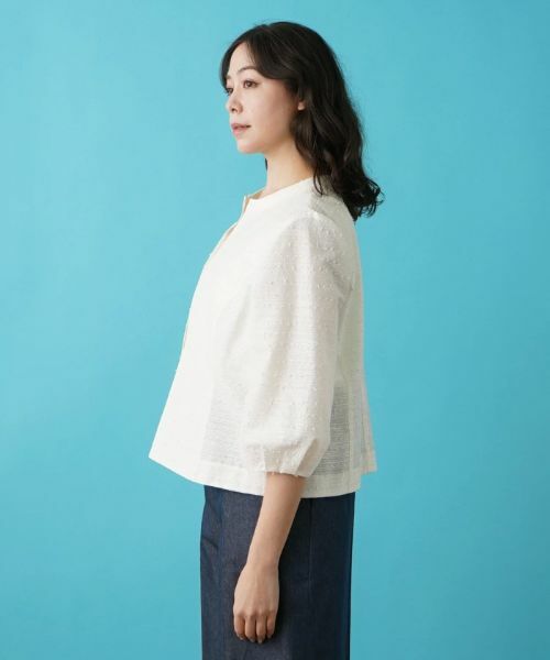 Leilian PLUS HOUSE / レリアンプラスハウス テーラードジャケット | 【店舗人気】ノーカラージャケット【プラス企画】 | 詳細5