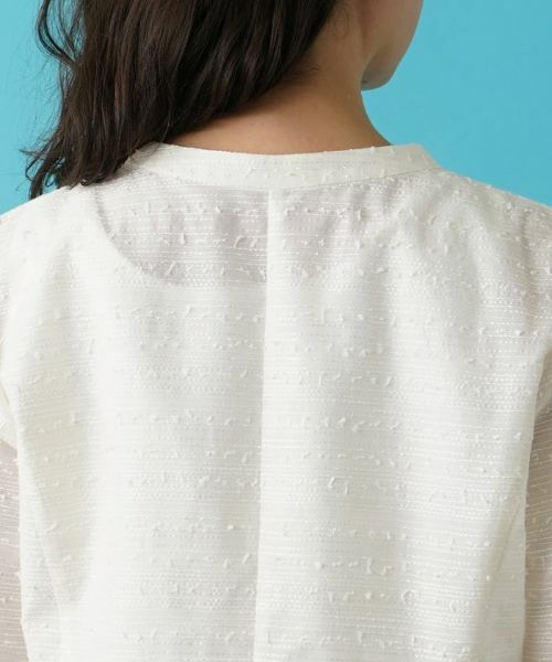 Leilian PLUS HOUSE / レリアンプラスハウス テーラードジャケット | 【店舗人気】ノーカラージャケット【プラス企画】 | 詳細8