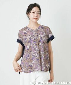 Leilian PLUS HOUSE / レリアンプラスハウス シャツ・ブラウス | ブラウス【プラス企画】