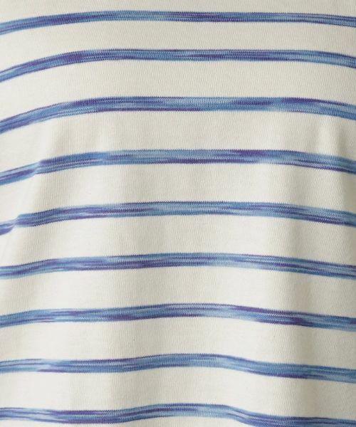 Leilian PLUS HOUSE / レリアンプラスハウス カットソー | ボーダーロングスリーブカットソー | 詳細11