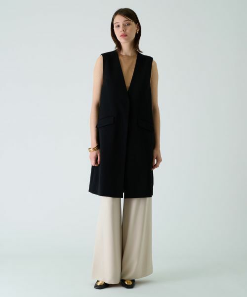 Leilian PLUS HOUSE / レリアンプラスハウス テーラードジャケット | 【セットアップ対応商品】ロングベスト【BOURGE】 | 詳細11