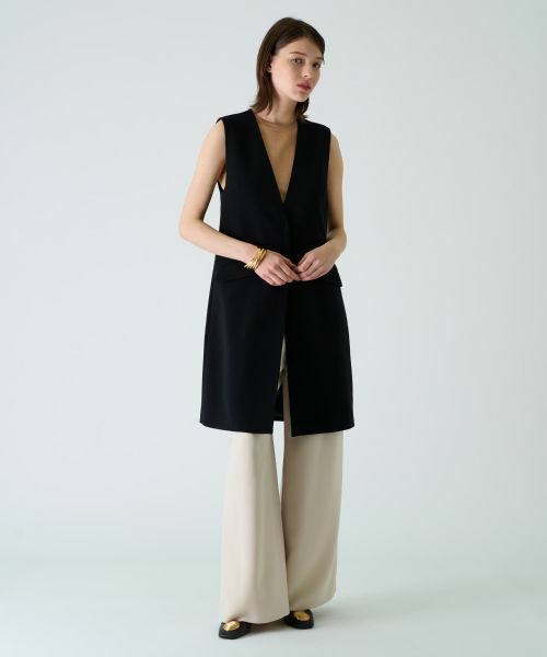 Leilian PLUS HOUSE / レリアンプラスハウス テーラードジャケット | 【セットアップ対応商品】ロングベスト【BOURGE】 | 詳細12