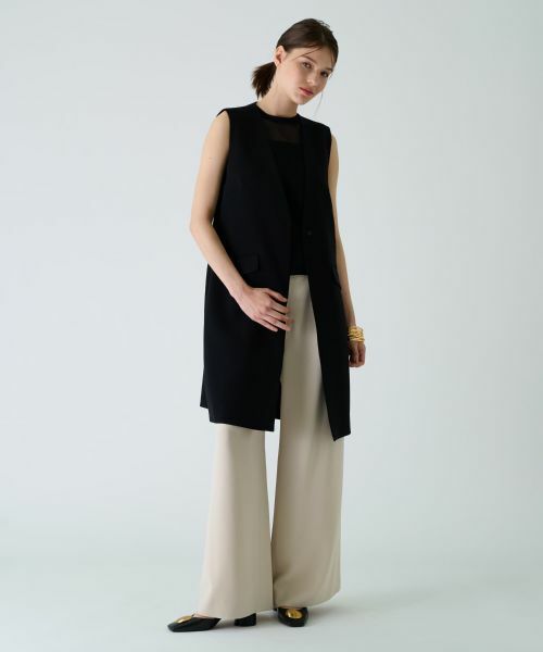 Leilian PLUS HOUSE / レリアンプラスハウス テーラードジャケット | 【セットアップ対応商品】ロングベスト【BOURGE】 | 詳細16