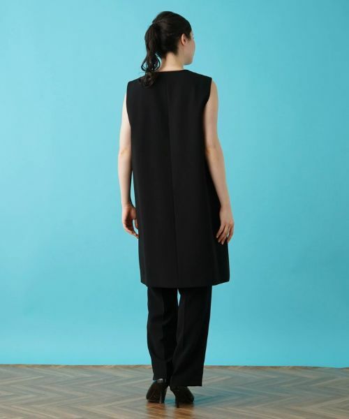 Leilian PLUS HOUSE / レリアンプラスハウス テーラードジャケット | 【セットアップ対応商品】ロングベスト【BOURGE】 | 詳細28
