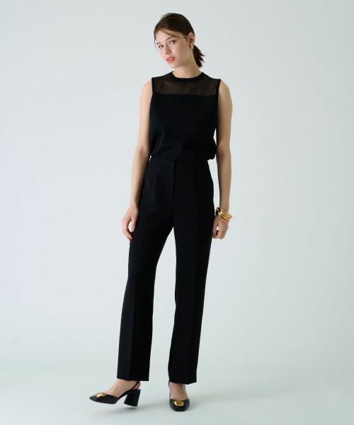 Leilian PLUS HOUSE / レリアンプラスハウス その他パンツ | 【セットアップ対応商品】センタープレスパンツ【BOURGE】 | 詳細10