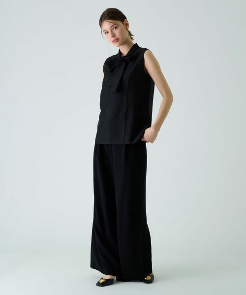 Leilian PLUS HOUSE / レリアンプラスハウス その他パンツ | ワイドフルレングスパンツ【BOURGE】 | 詳細21