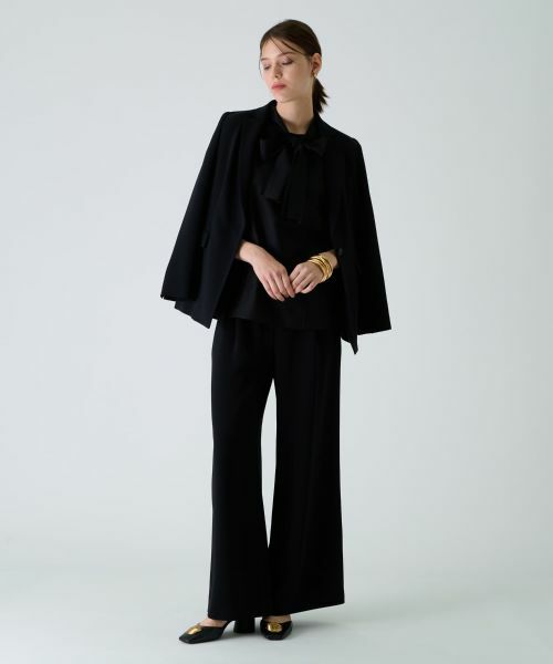 Leilian PLUS HOUSE / レリアンプラスハウス その他パンツ | ワイドフルレングスパンツ【BOURGE】 | 詳細22