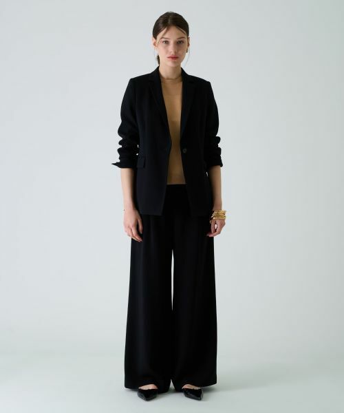 Leilian PLUS HOUSE / レリアンプラスハウス その他パンツ | ワイドフルレングスパンツ【BOURGE】 | 詳細23