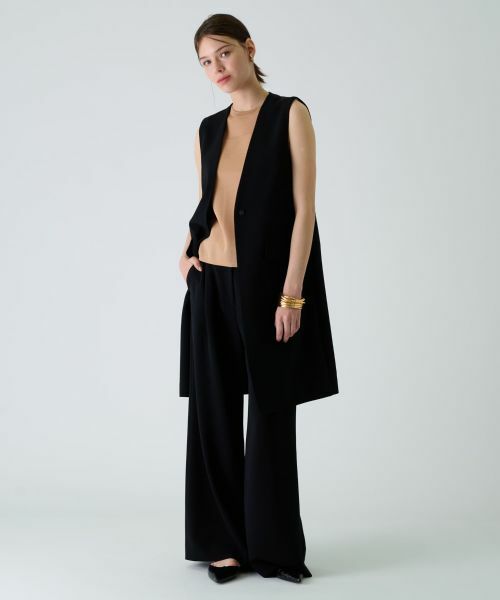 Leilian PLUS HOUSE / レリアンプラスハウス その他パンツ | ワイドフルレングスパンツ【BOURGE】 | 詳細26