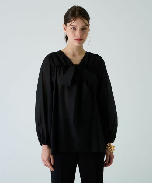 Leilian PLUS HOUSE / レリアンプラスハウス シャツ・ブラウス | ボウタイブラウス【BOURGE】 | 詳細14