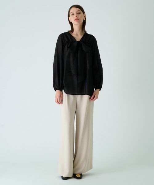 Leilian PLUS HOUSE / レリアンプラスハウス シャツ・ブラウス | ボウタイブラウス【BOURGE】 | 詳細16