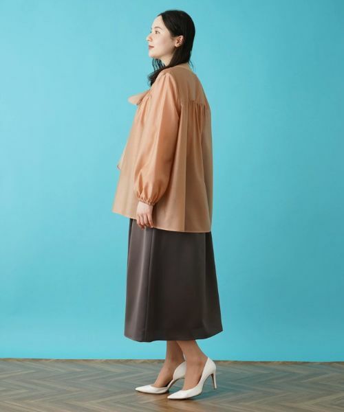 Leilian PLUS HOUSE / レリアンプラスハウス シャツ・ブラウス | ボウタイブラウス【BOURGE】 | 詳細20