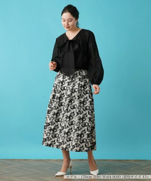 Leilian PLUS HOUSE / レリアンプラスハウス シャツ・ブラウス | ボウタイブラウス【BOURGE】 | 詳細22