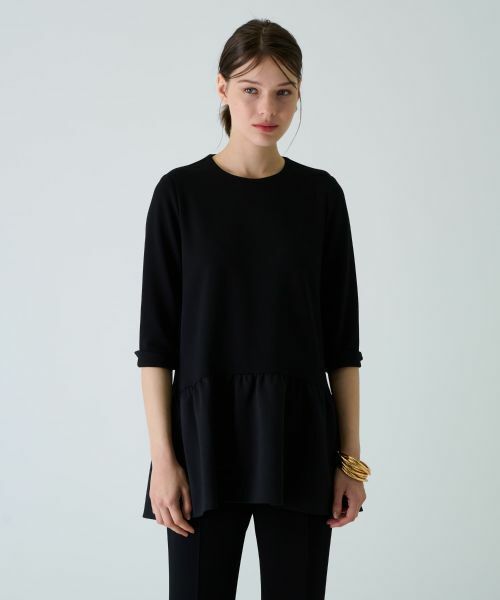 Leilian PLUS HOUSE / レリアンプラスハウス シャツ・ブラウス | 七分袖プルオーバーブラウス【BOURGE】 | 詳細2