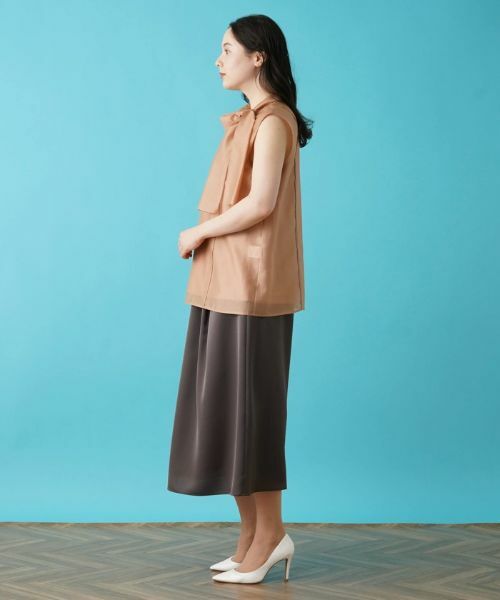 Leilian PLUS HOUSE / レリアンプラスハウス シャツ・ブラウス | ノースリーブブラウス【BOURGE】 | 詳細15