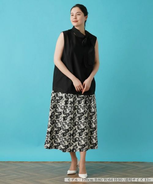 Leilian PLUS HOUSE / レリアンプラスハウス シャツ・ブラウス | ノースリーブブラウス【BOURGE】 | 詳細17